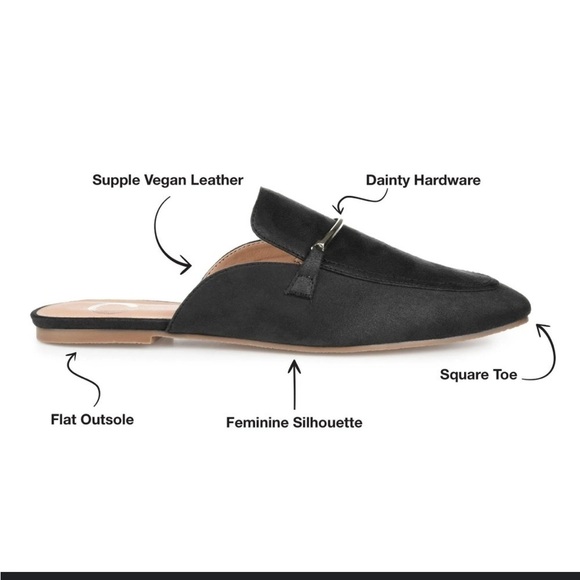 Journee Collection - NWOB Ameena Mule Flat Spring Slides Sz 8.5 - Picture 8 of 8